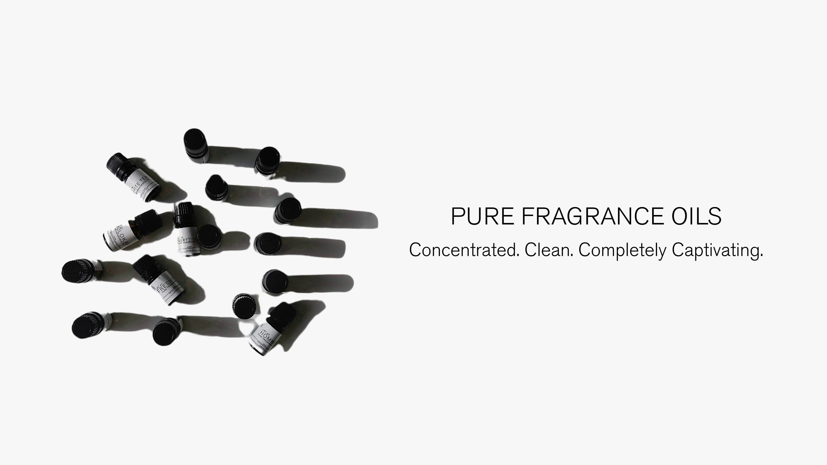 Pure essential and fragrance body diffusing oils