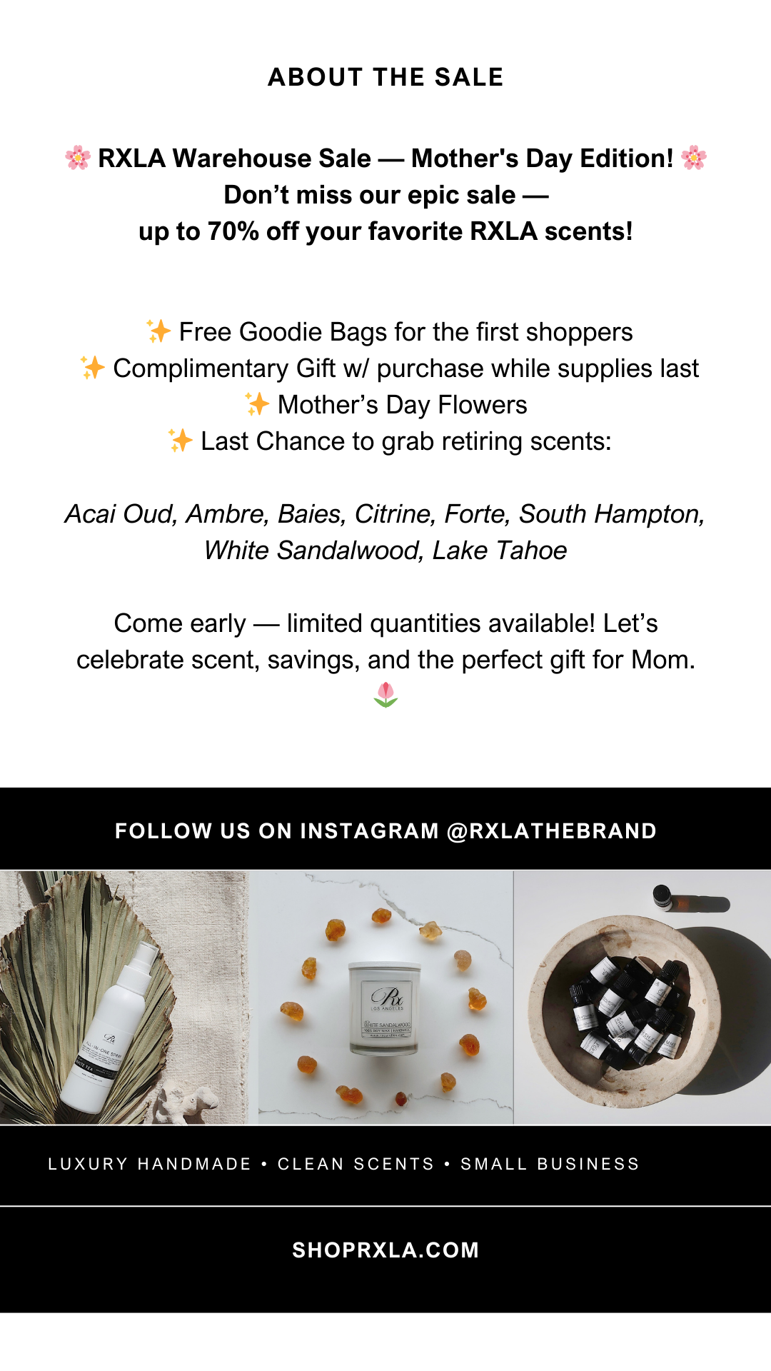 Your RXLA Warehouse Sale Checklist: What to Know Before You Go