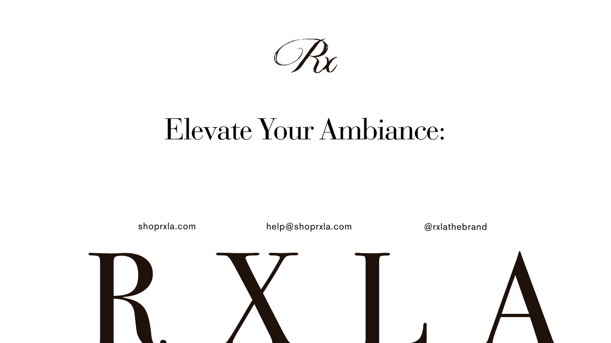 Elevate Your Ambiance: The Art of Intentional Fragrance with RXLA's "Everything" Candle