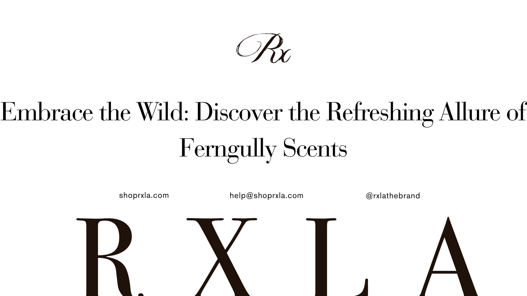 Embrace the Wild: Discover the Refreshing Allure of Ferngully Scents