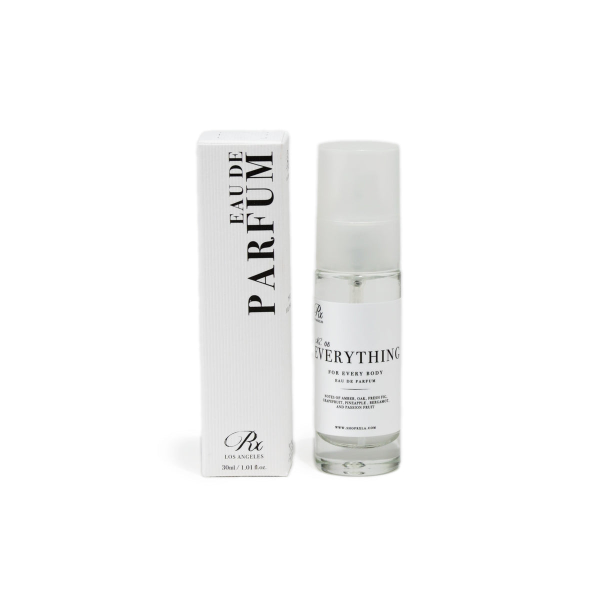 RXLA Everything full-size perfume—a complex blend of five best-selling scents in one bottle
