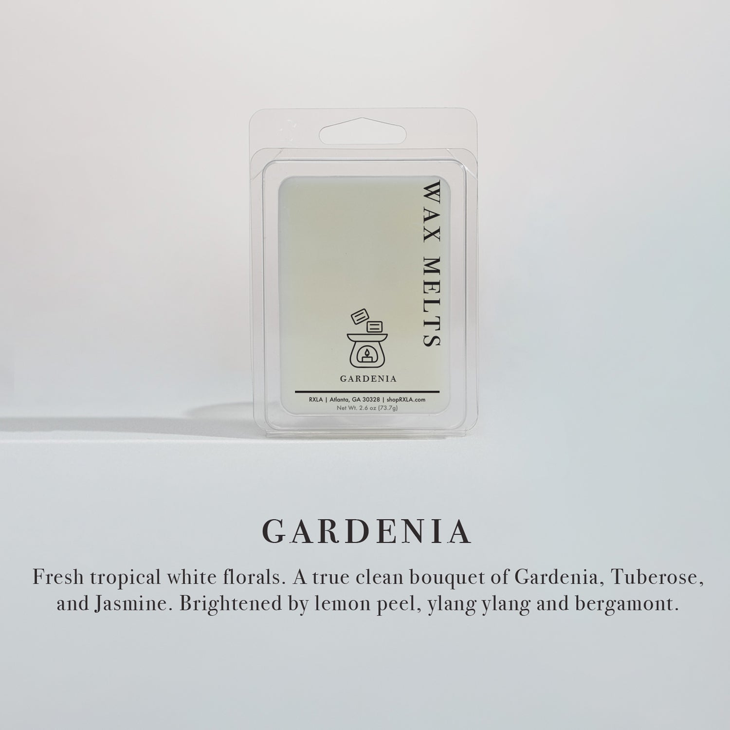 Gardenia: 100% Soy Wax Candle