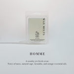 Homme Wax Melt