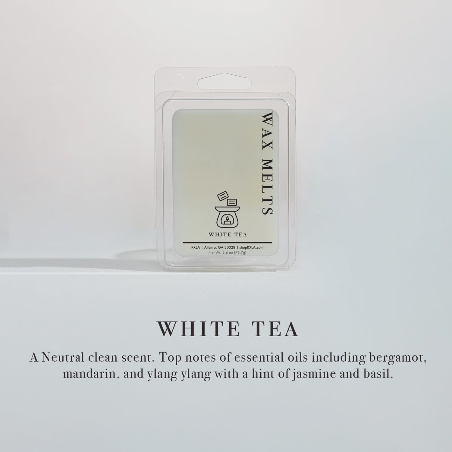 White Tea: 100% Soy Wax Candle