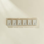 packaging for wax melt. clear containers