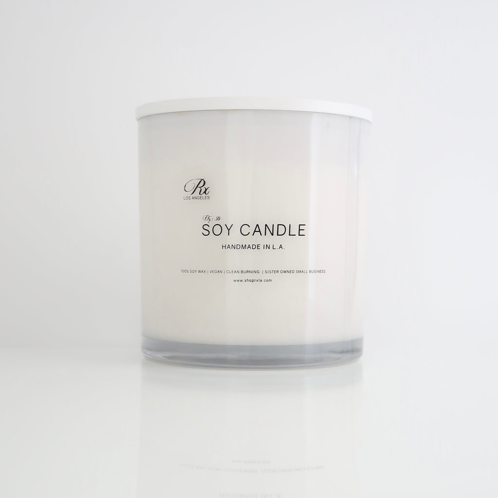 XL candle scented soy wax candle refill. repurchase candle. refillable candle