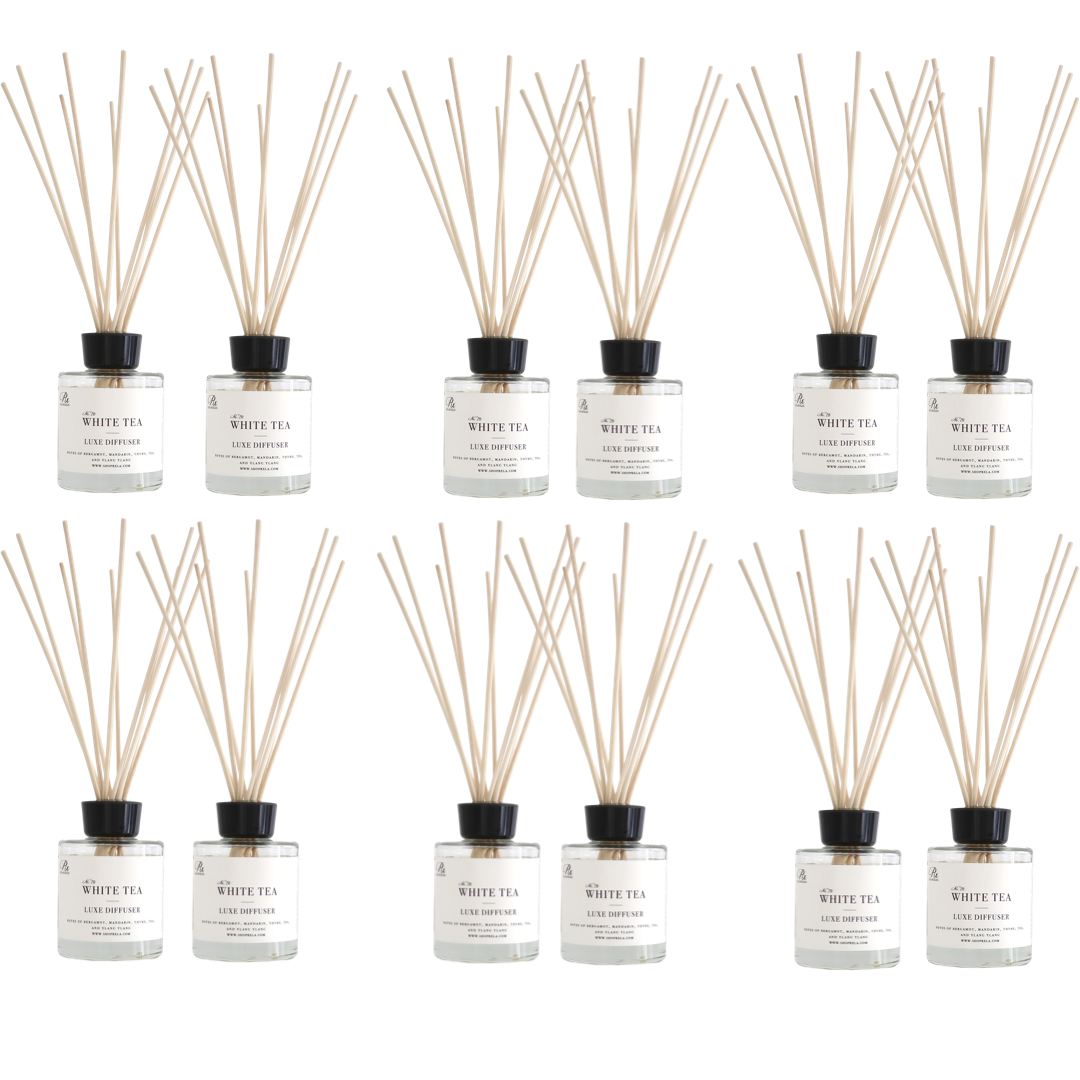 bulk diffusers. bulk reed diffuser. wholesale diffusers. luxury all natural perfume diffuser